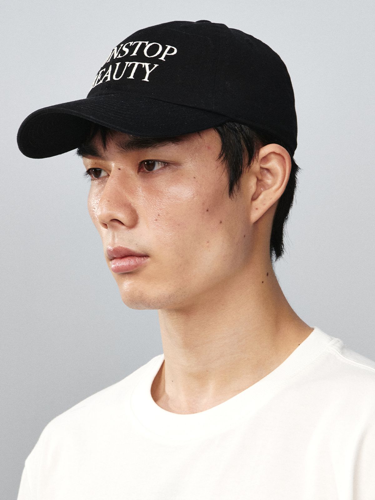 기준(KIJUN) NONSTOP BEAUTY Ball Cap Black