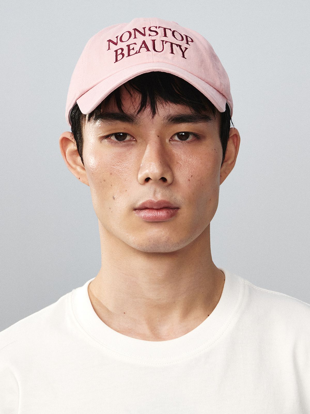 기준(KIJUN) NONSTOP BEAUTY Ball Cap Pink