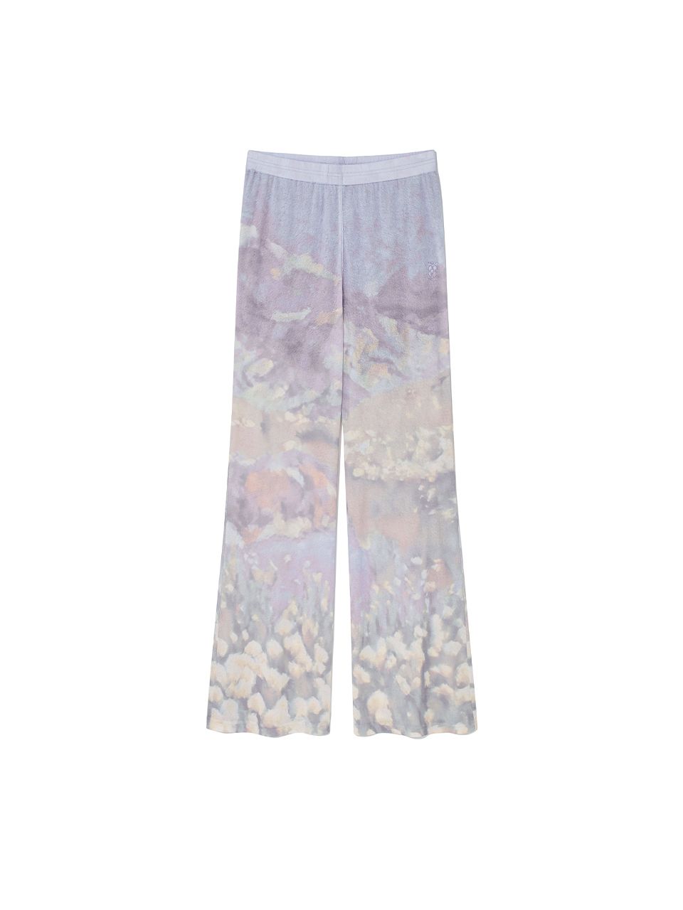 新品　KIJUN Print Flared Pants Print Blue MUSINSA公式 | KIJUN Print Flared Pants Print Blue