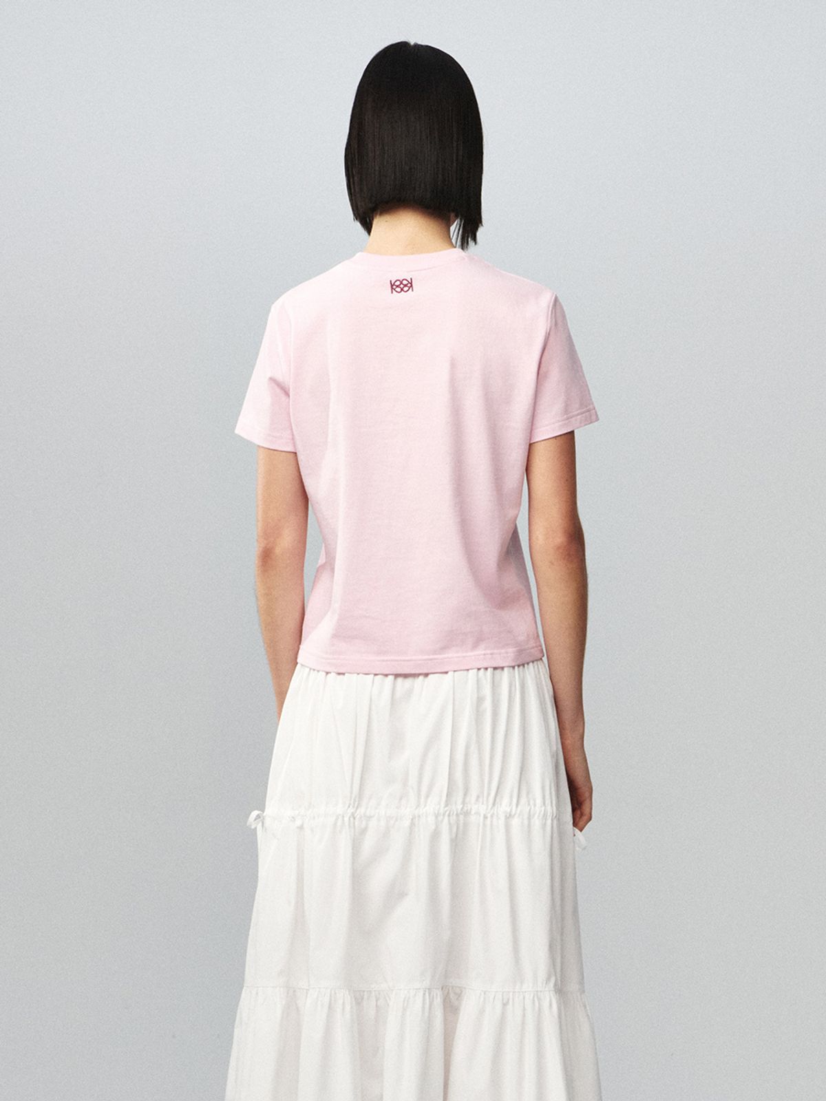 기준(KIJUN) NONSTOP BEAUTY T-Shirt Pink