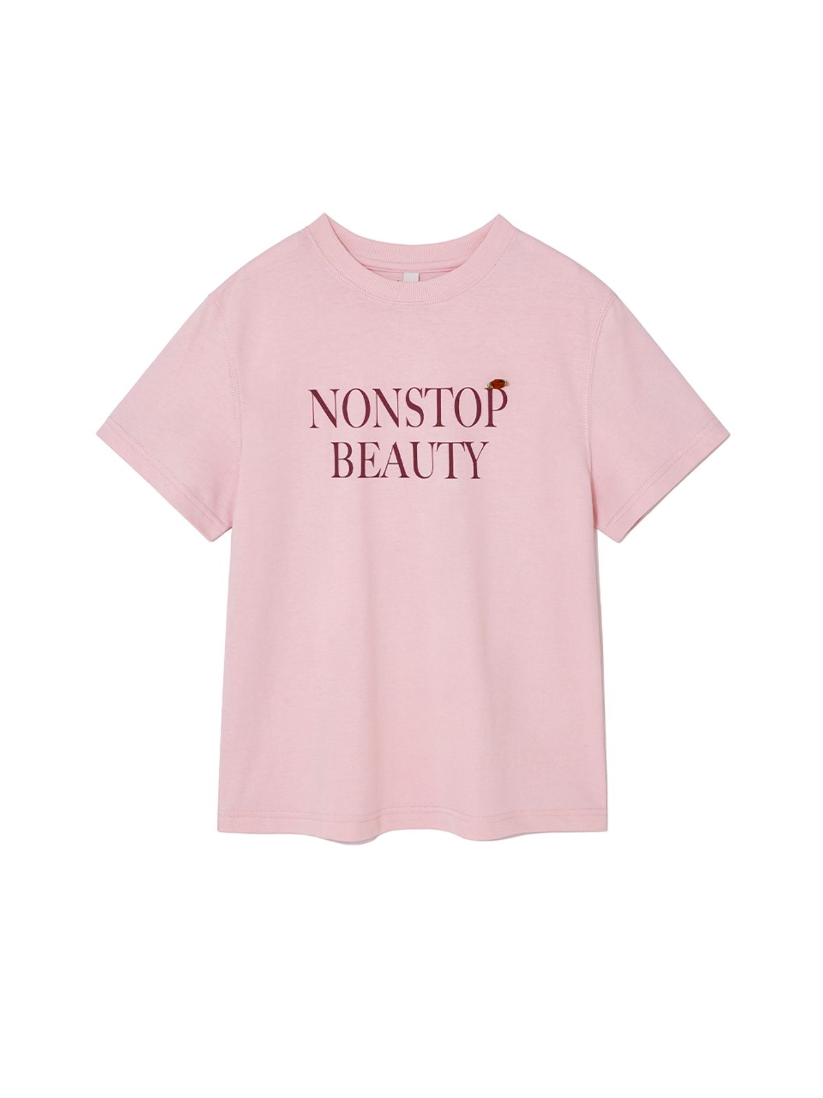 기준(KIJUN) NONSTOP BEAUTY T-Shirt Pink