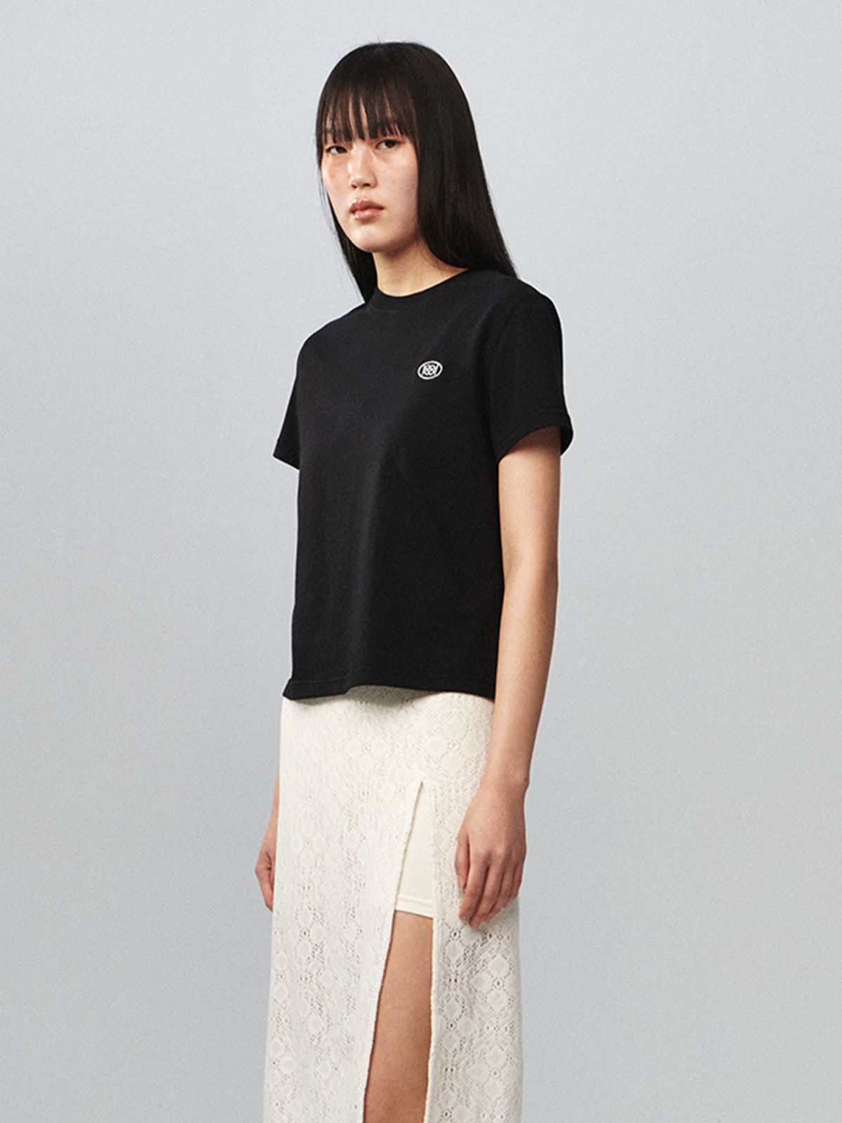 기준(KIJUN) Logo Tee Black