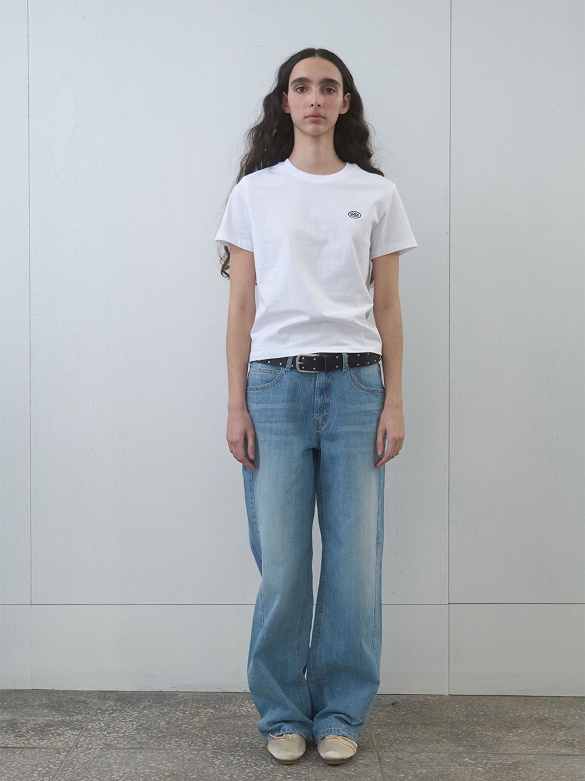 기준(KIJUN) Logo Tee White
