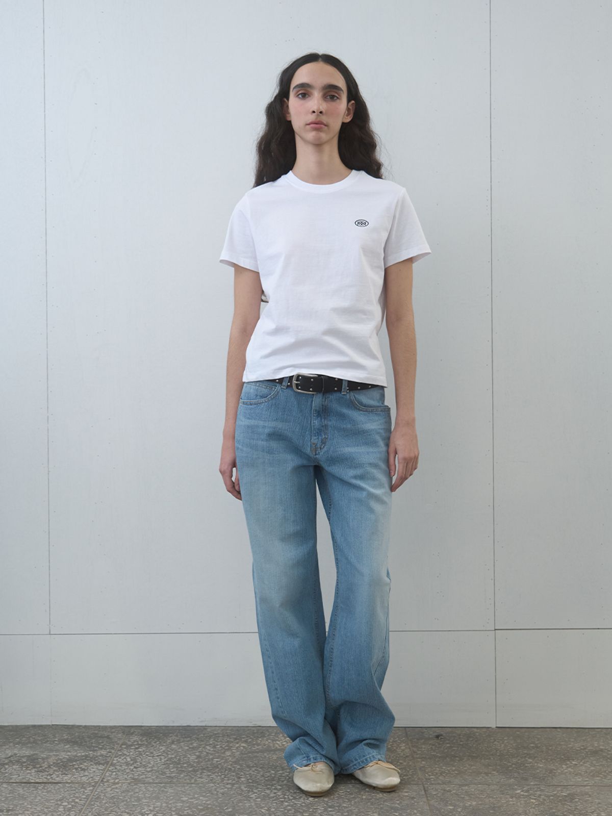 기준(KIJUN) Logo Tee White