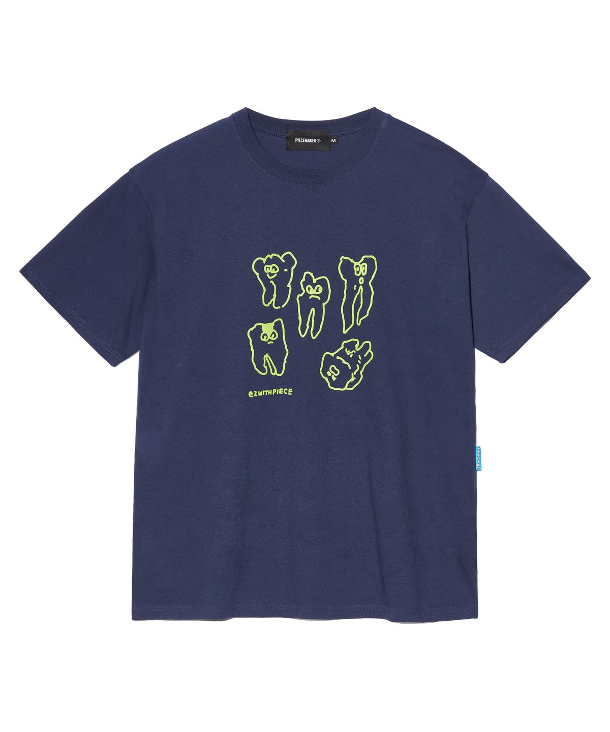 피스메이커(PIECE MAKER) [EZwithPIECE] TEETH TEE (2PACK)