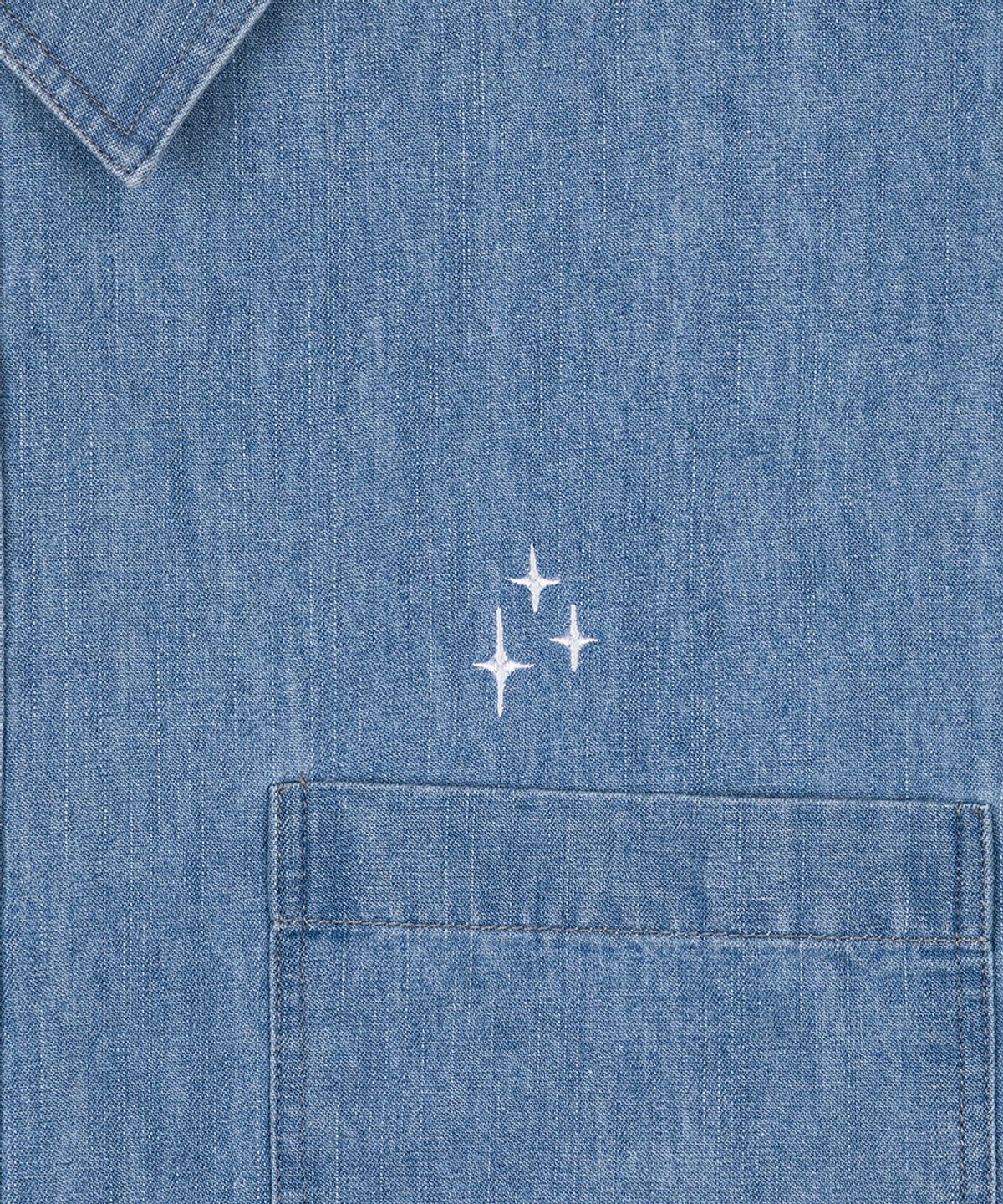 누프에블루(NEUFETBLEU) NEB light denim shirts