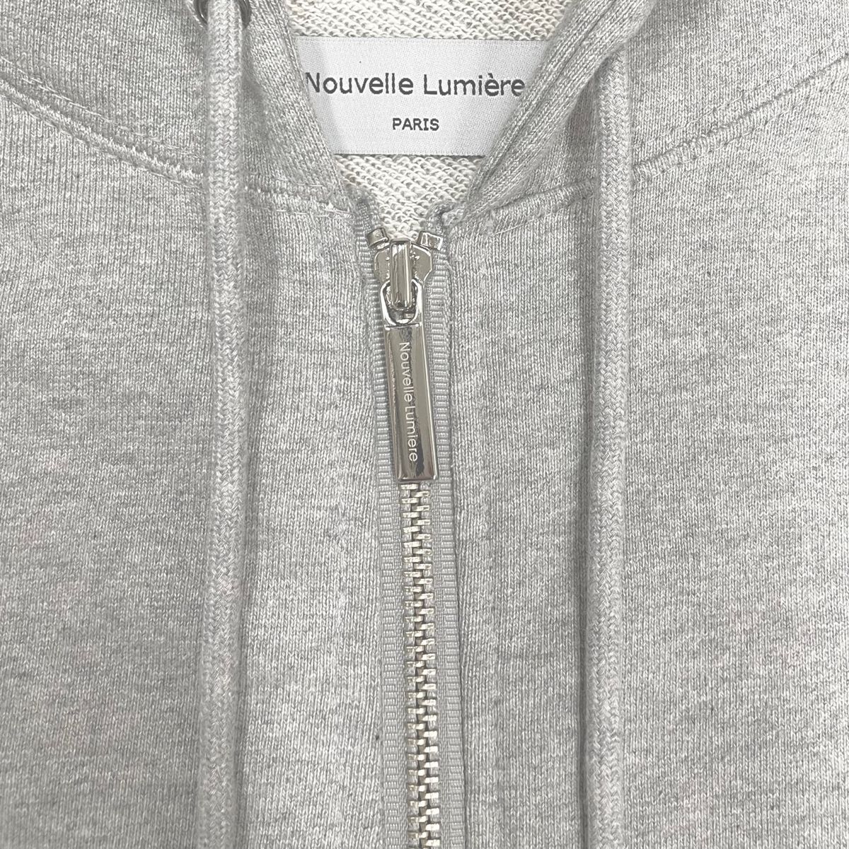 누벨르미에르(NOUVELLE LUMIERE) 셀럼 후드집업 그레이