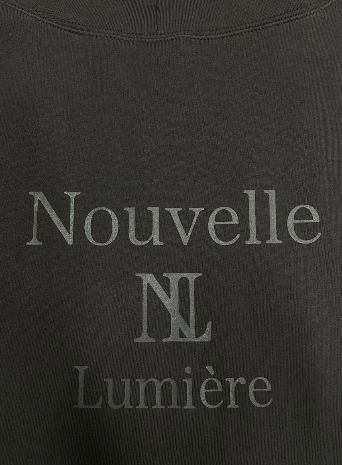 누벨르미에르(NOUVELLE LUMIERE) 아크로 후드집업 피그먼트 차콜