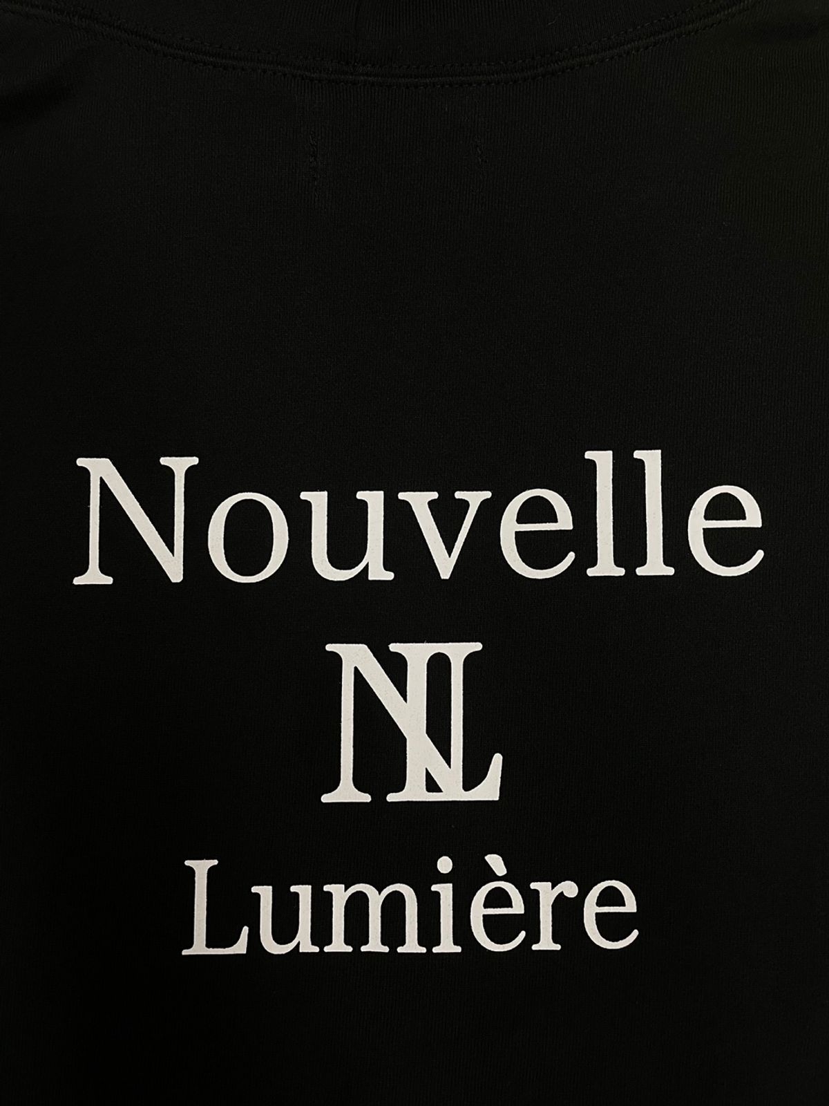 누벨르미에르(NOUVELLE LUMIERE) 아크로 후드집업 블랙