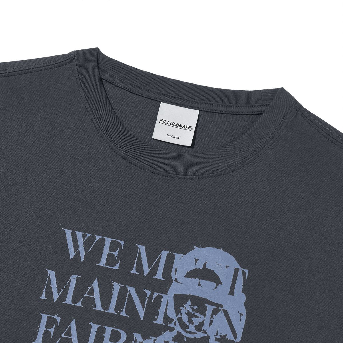 필루미네이트(FILLUMINATE) 저지먼트 라운드 티셔츠-3Color