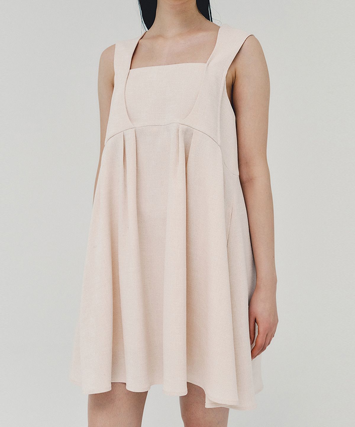 아위(AHWE) Baby Doll Dress_PEACH