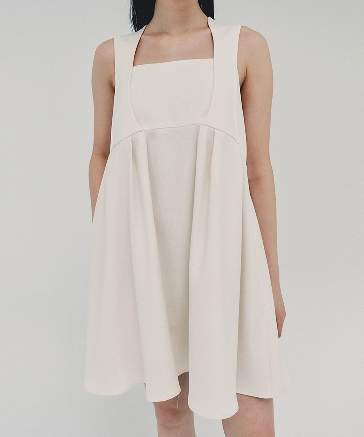 아위(AHWE) Baby Doll Dress_CREAM