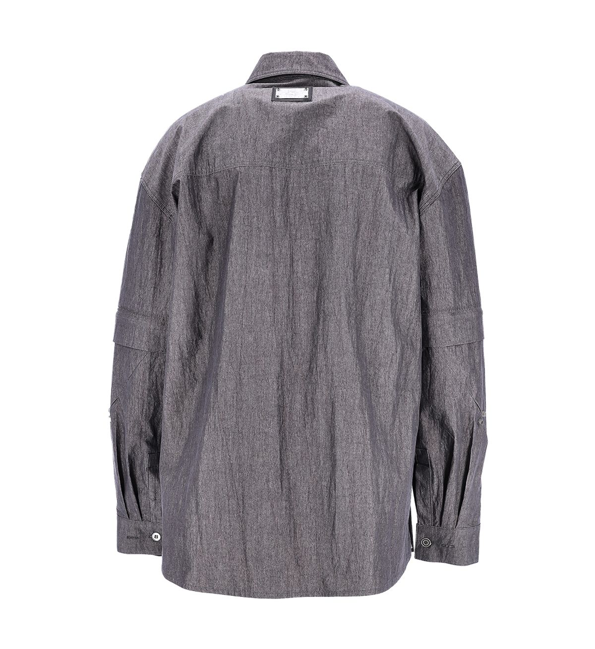 에르 바이 에러리스트(ERR BY ERRORIST) SCAR DETACHABLE SHIRTS [GREY]