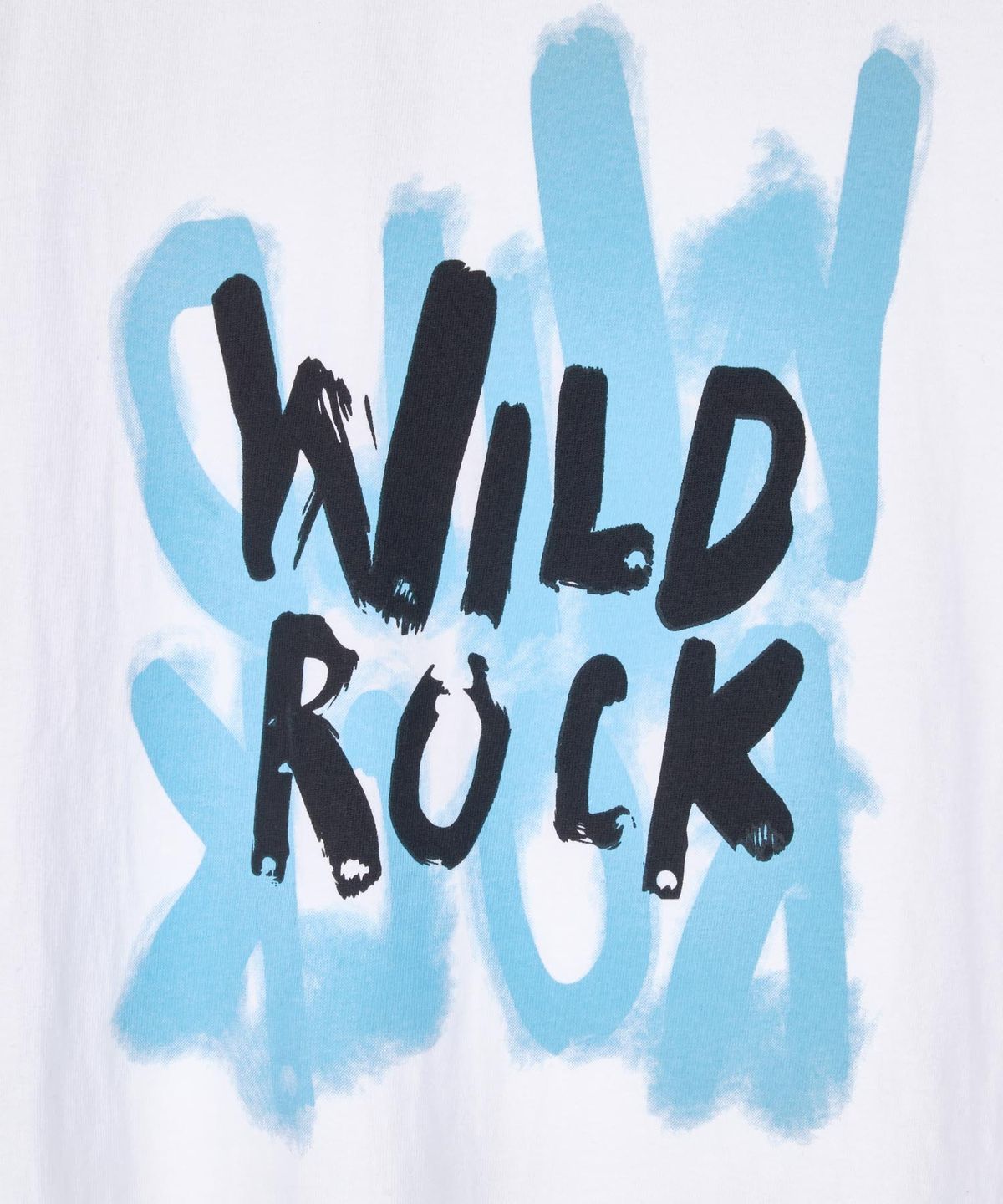 와일드락(WILDROCK) 파이어워크 더블 티셔츠_화이트
