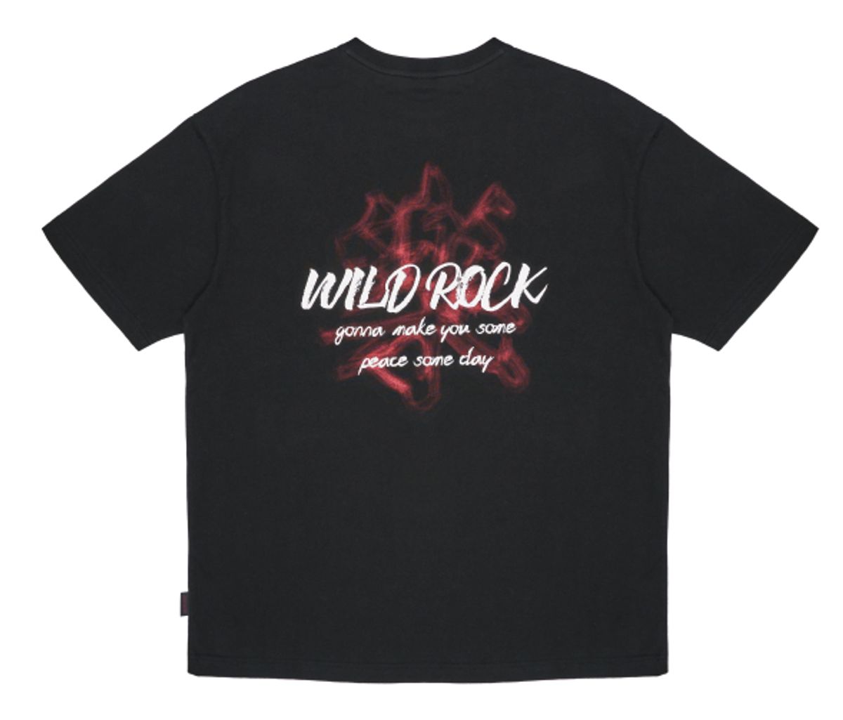와일드락(WILDROCK) 파이어워크 와일드 樂 티셔츠