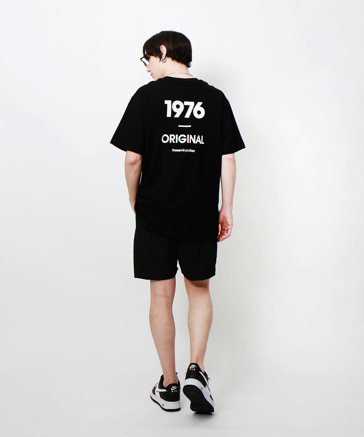 앱놀머씽(ABNORMALTHING) 오리지널 오버핏 티셔츠 블랙 (ORIGINAL T-SHIRT BLACK)