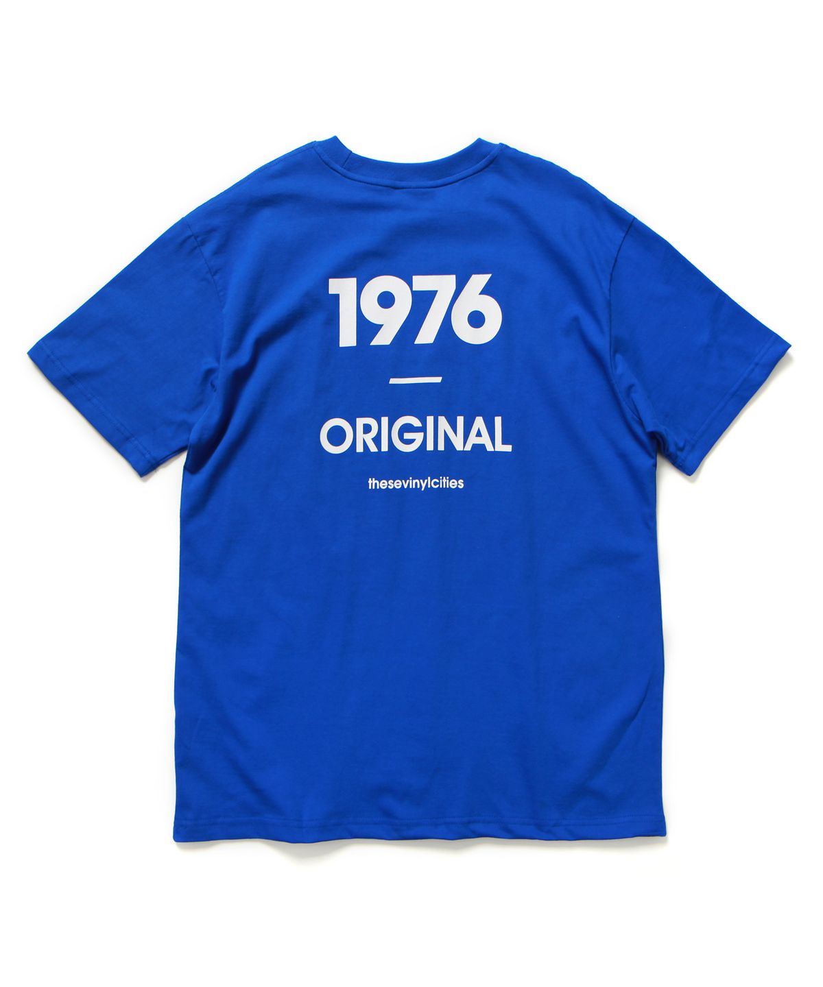 앱놀머씽(ABNORMALTHING) 오리지널 오버핏 티셔츠 블루 (ORIGINAL T-SHIRT BLUE)