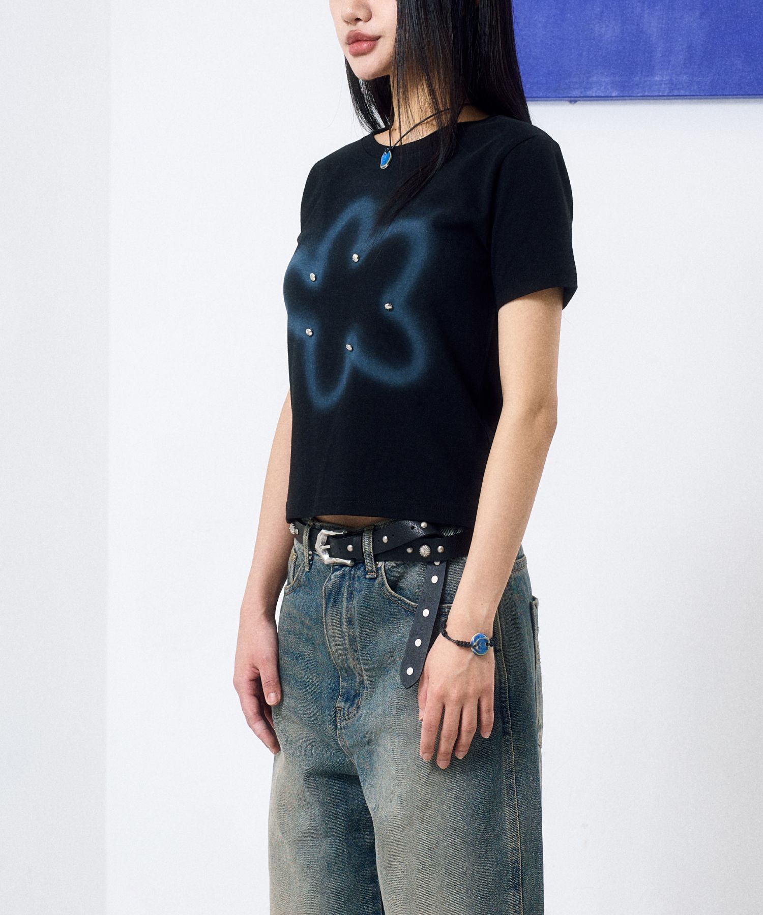 ベルト IUGAMAKARAS Studded Bumpy Buckle Belt (20mm) 4FT1315 MUSINSA | IUGAMAKARAS Studded Bumpy Buckle Belt (Type B)