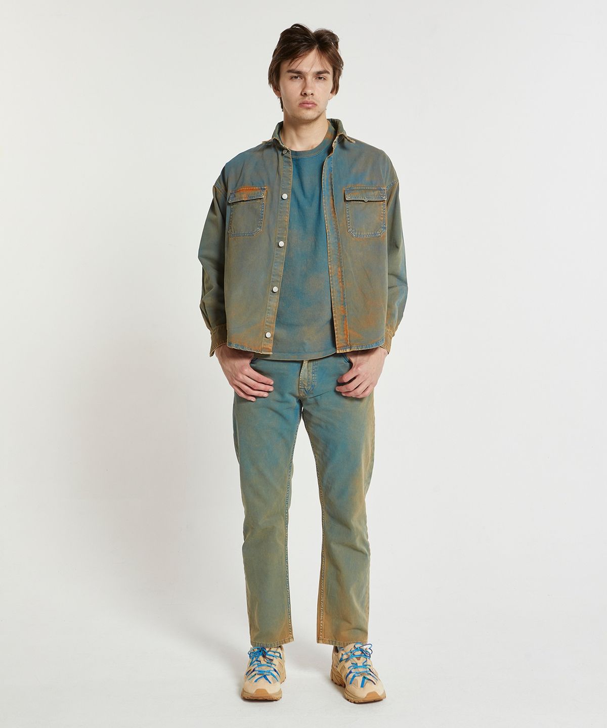 낫소노멀(NOT SO NORMAL) (M) 5포켓 팬츠 러스티 블루 5PKT PANT RUSTY BLUE