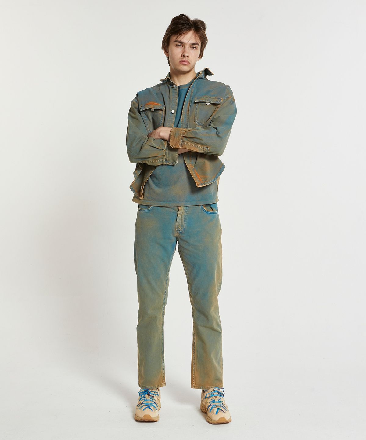 낫소노멀(NOT SO NORMAL) (M) 5포켓 팬츠 러스티 블루 5PKT PANT RUSTY BLUE