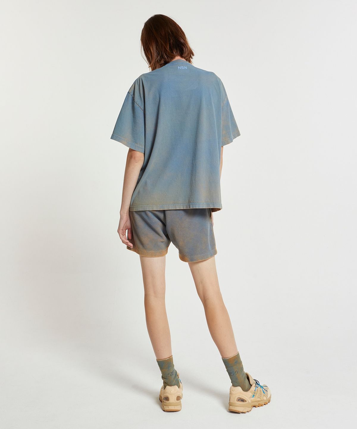 낫소노멀(NOT SO NORMAL) (U) 리버스 스웨트쇼츠 데저트 REVERSED SWEATSHORT DESERT