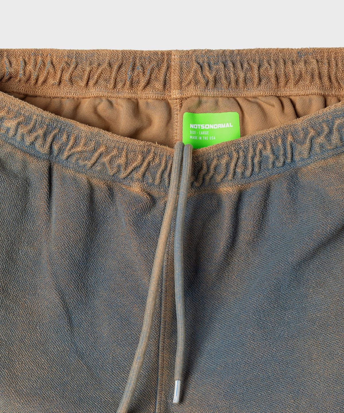 낫소노멀(NOT SO NORMAL) (U) 리버스 스웨트쇼츠 데저트 REVERSED SWEATSHORT DESERT