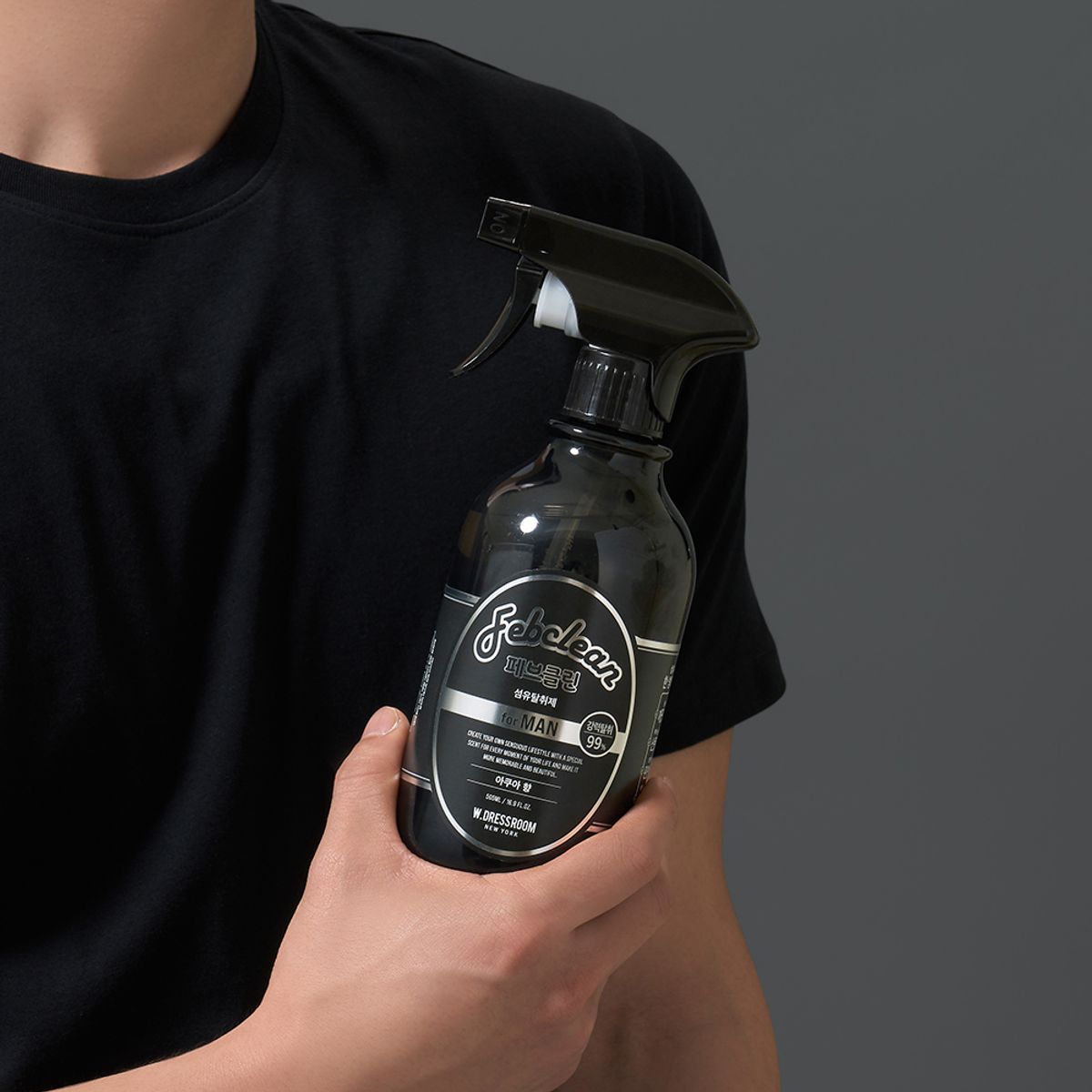 더블유드레스룸(W.DRESSROOM) 페브클린 맨즈 포맨 아쿠아 500ml
