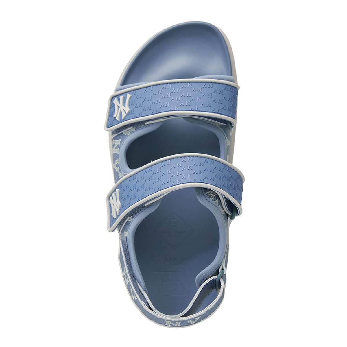 엠엘비(MLB) 라이너 샌들 데님 모노그램 NY (Blue)