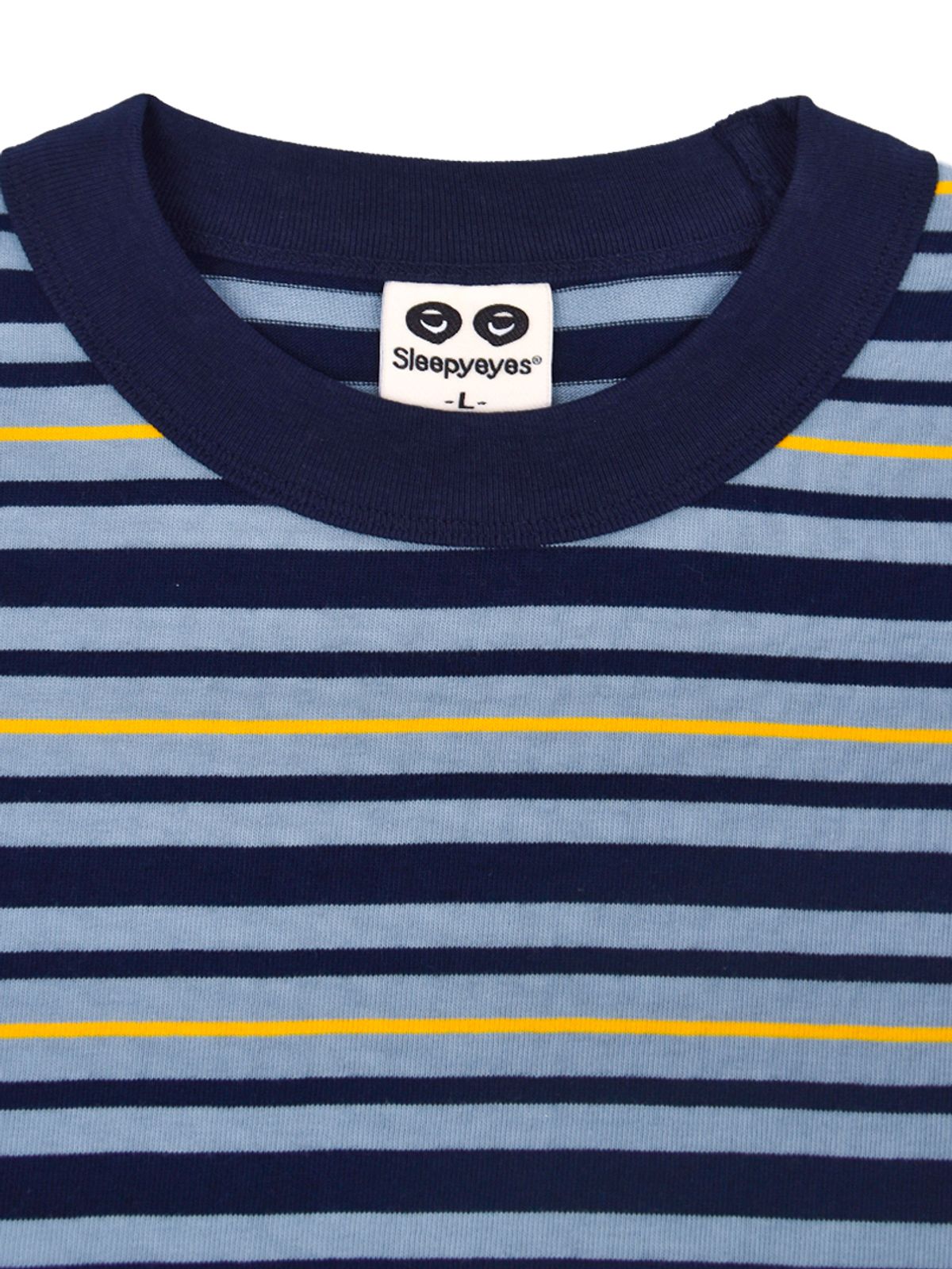 슬리피아이즈(SLEEPY EYES) Multi Stripe S/S - Blue