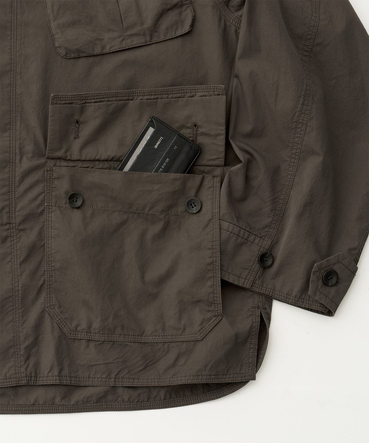 어나더오피스 우먼(ANOTHER OFFICE WOMEN) Women Fatigue Garment Jacket (Mild Brown)