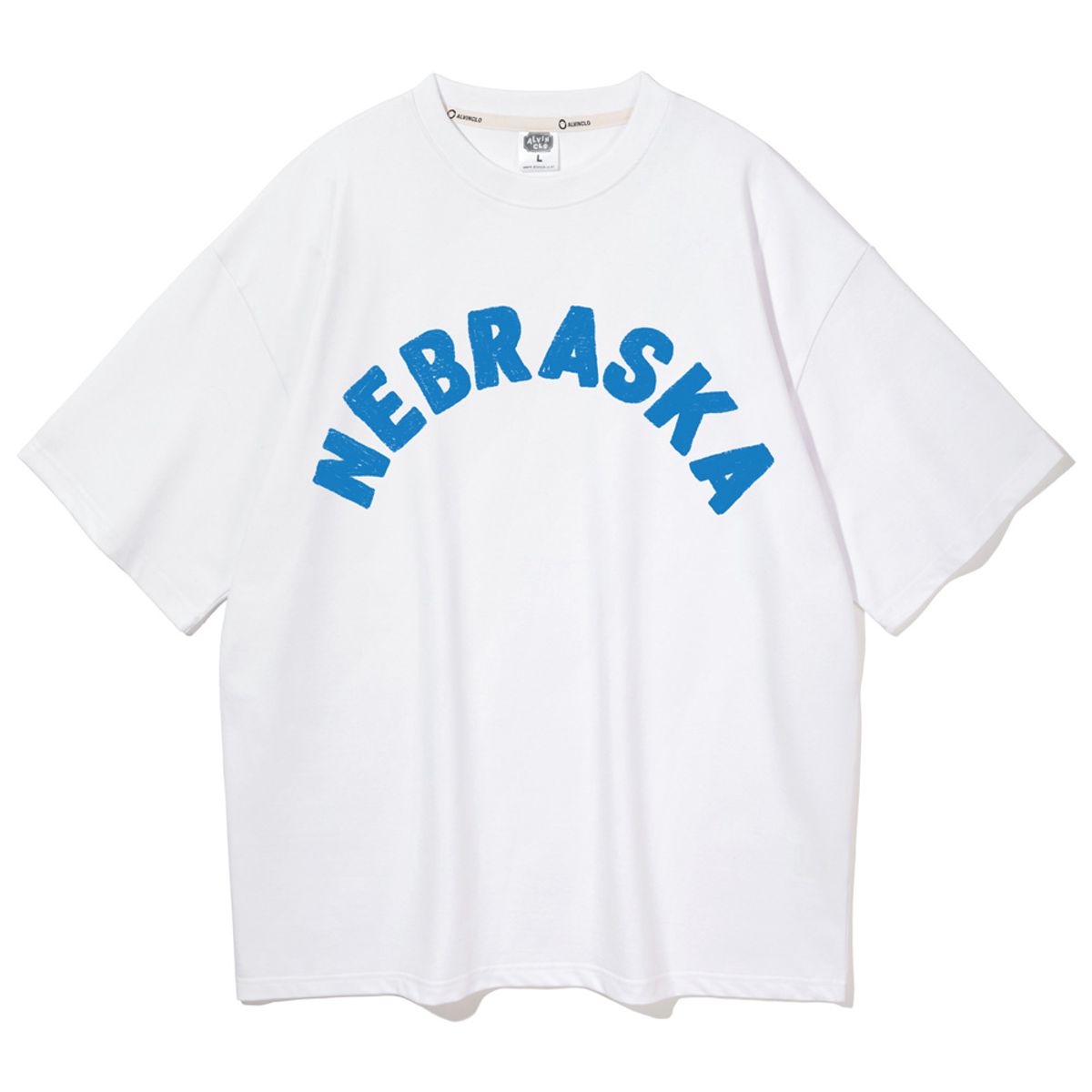 앨빈클로(ALVINCLO) NEBRASKA 오버핏 반팔티 AST4528 (6 COLOR)