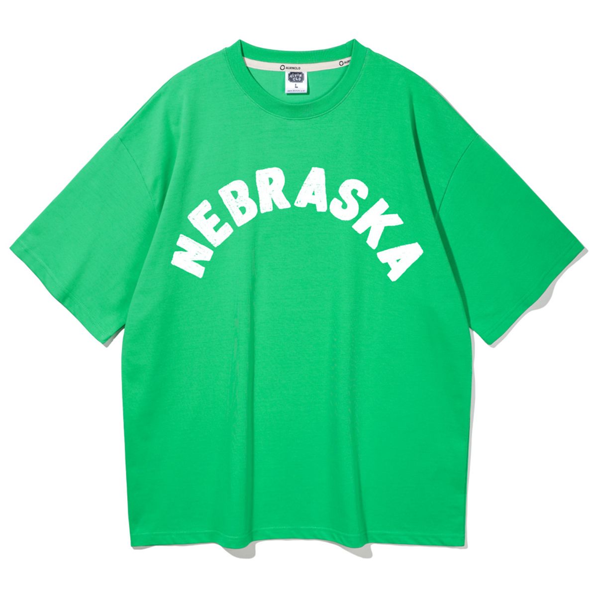 앨빈클로(ALVINCLO) NEBRASKA 오버핏 반팔티 AST4528 (6 COLOR)