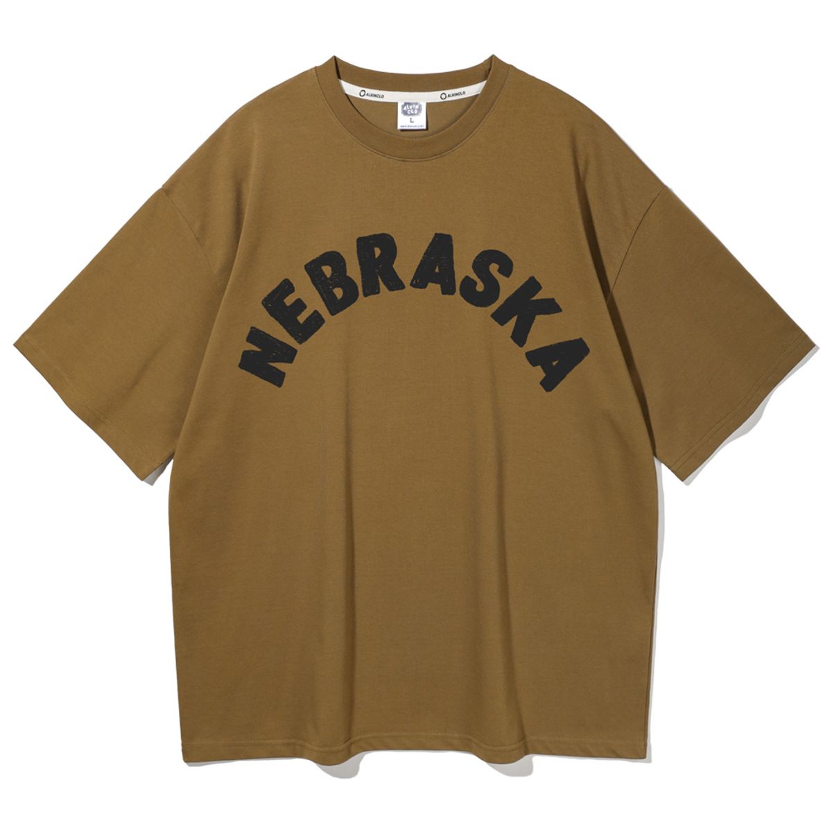 앨빈클로(ALVINCLO) NEBRASKA 오버핏 반팔티 AST4528 (6 COLOR)