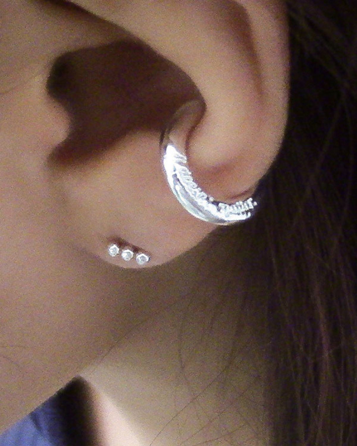 잇더즌매터(IT DOESN'T MATTER) More simple earcuff (Silver)