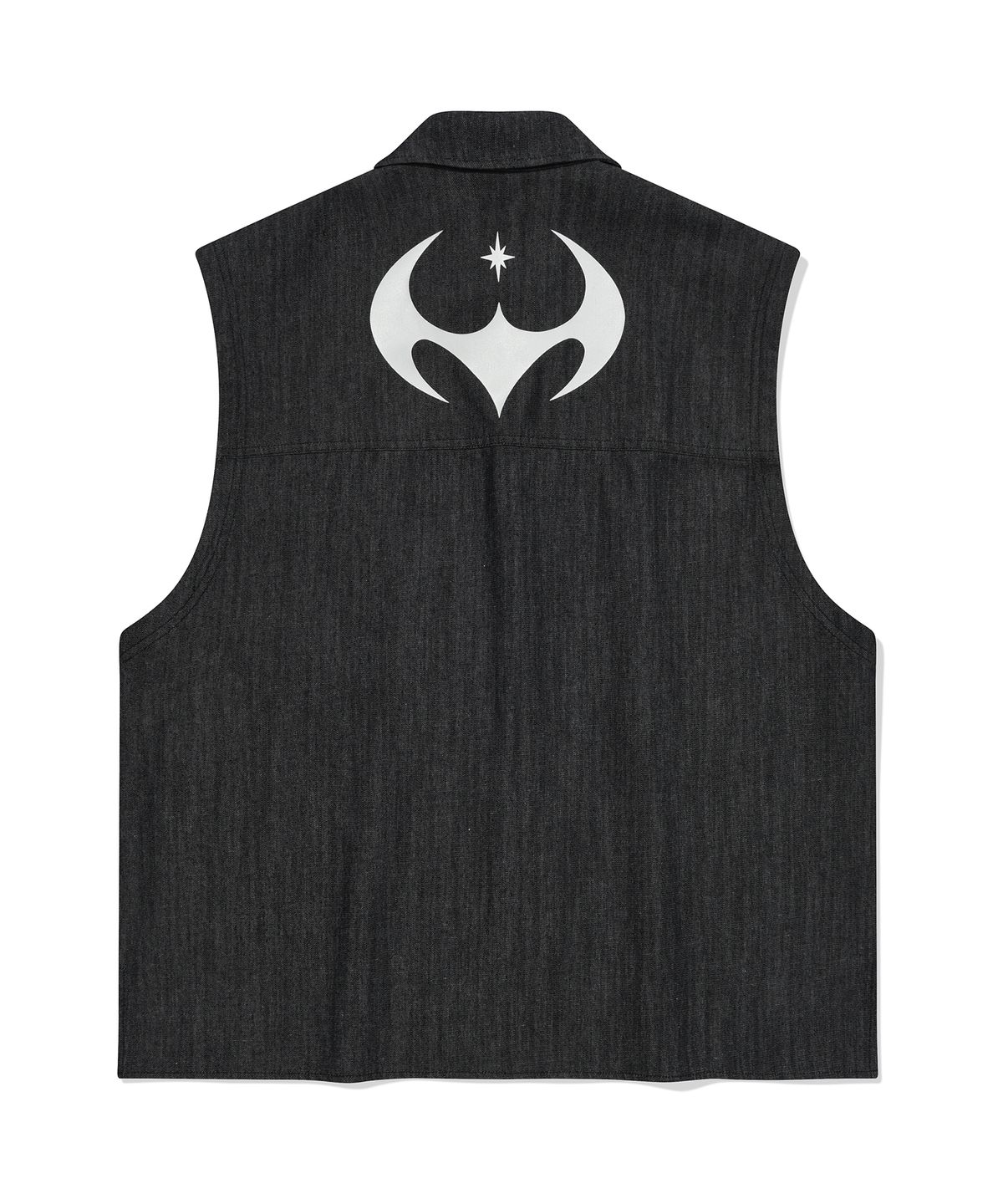 비전스트릿웨어(VISION STREETWEAR) VSW Evil Denim Woven Shirt Black