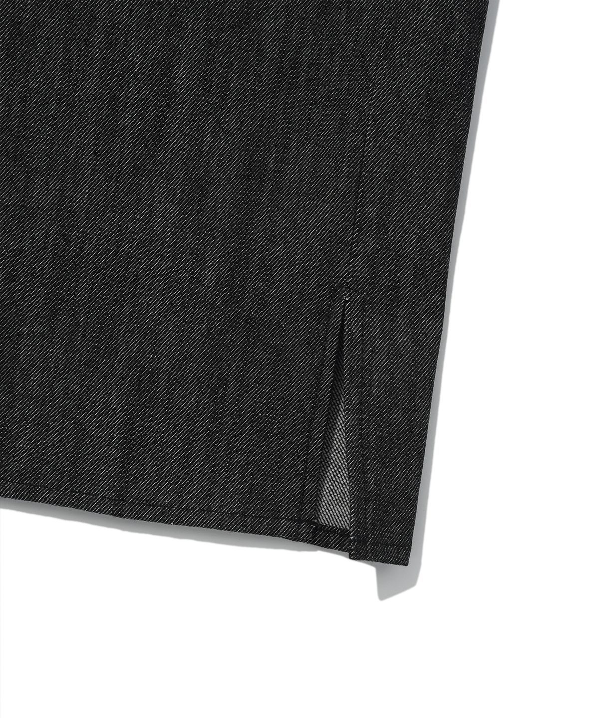 비전스트릿웨어(VISION STREETWEAR) VSW Evil Denim Woven Shirt Black
