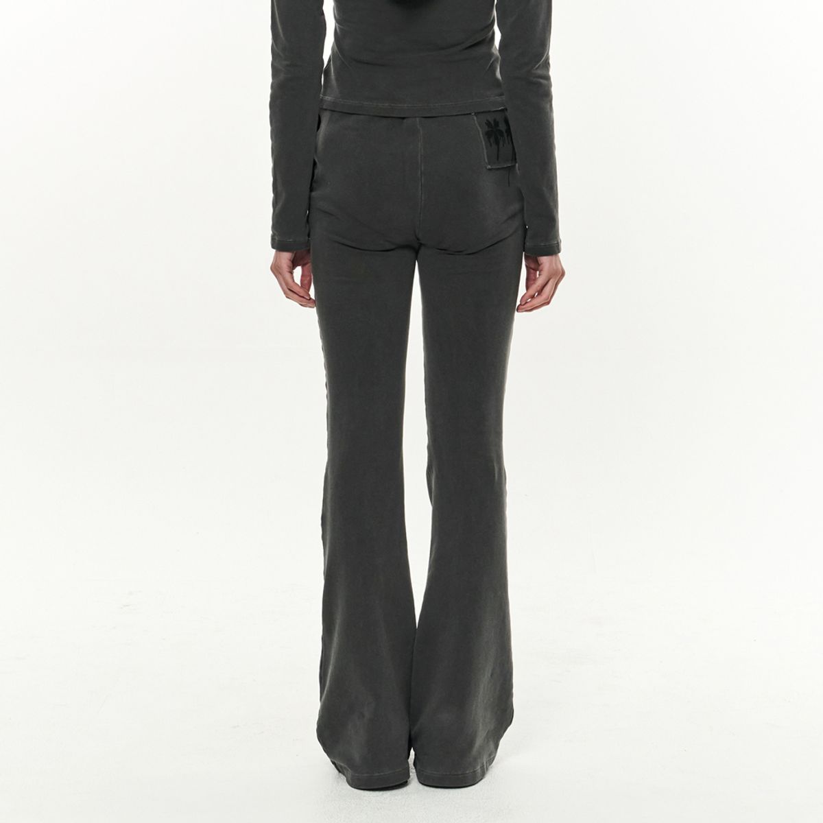킴지수(KIMZISU) Patch Slim Lounge Pants _ Dark Grey