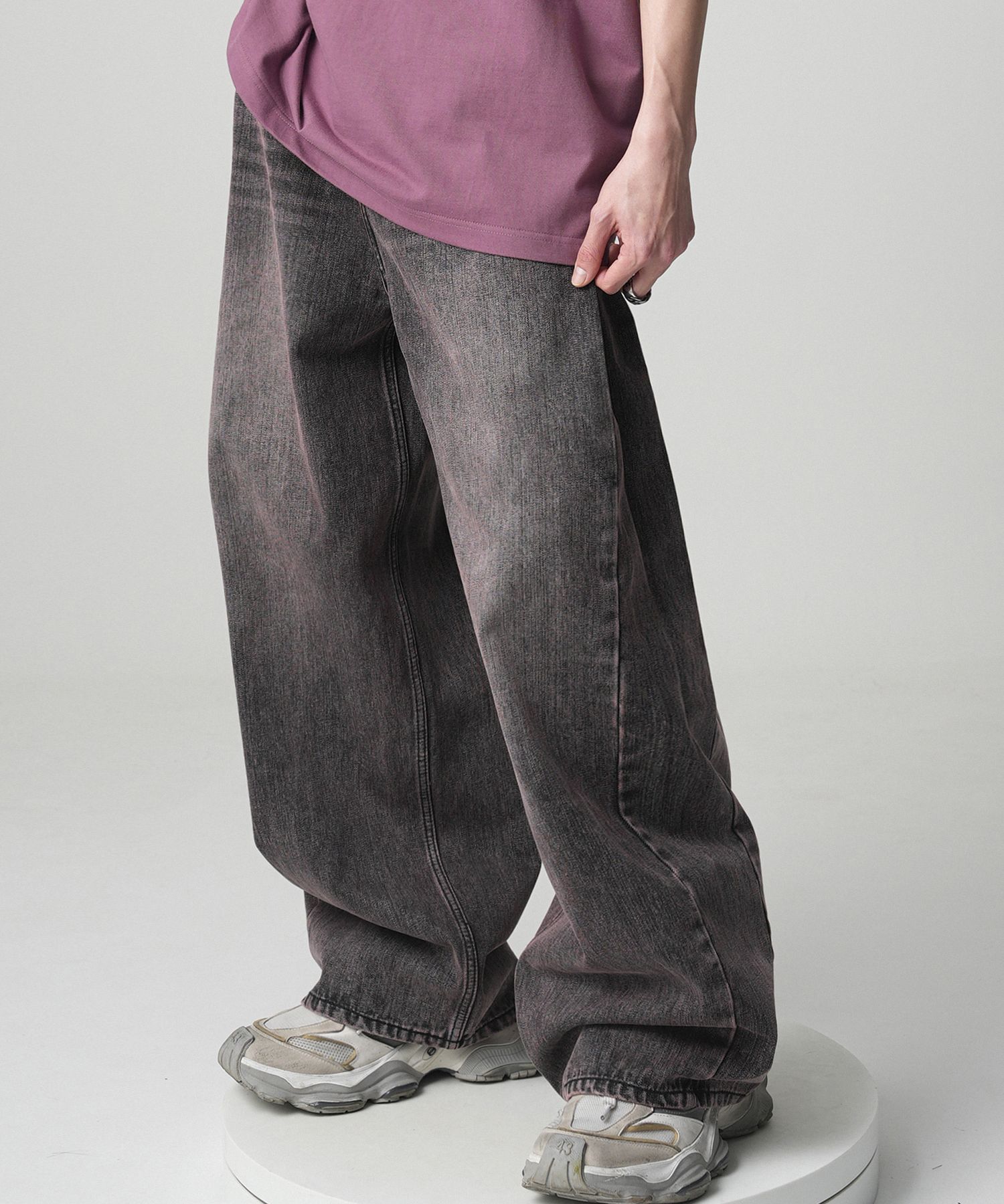 デニム・ジーパン AVANDRESS Incision Wide Denim Pants 4COL MUSINSA | AVANDRESS Incision Wide Denim Pants - 4COL