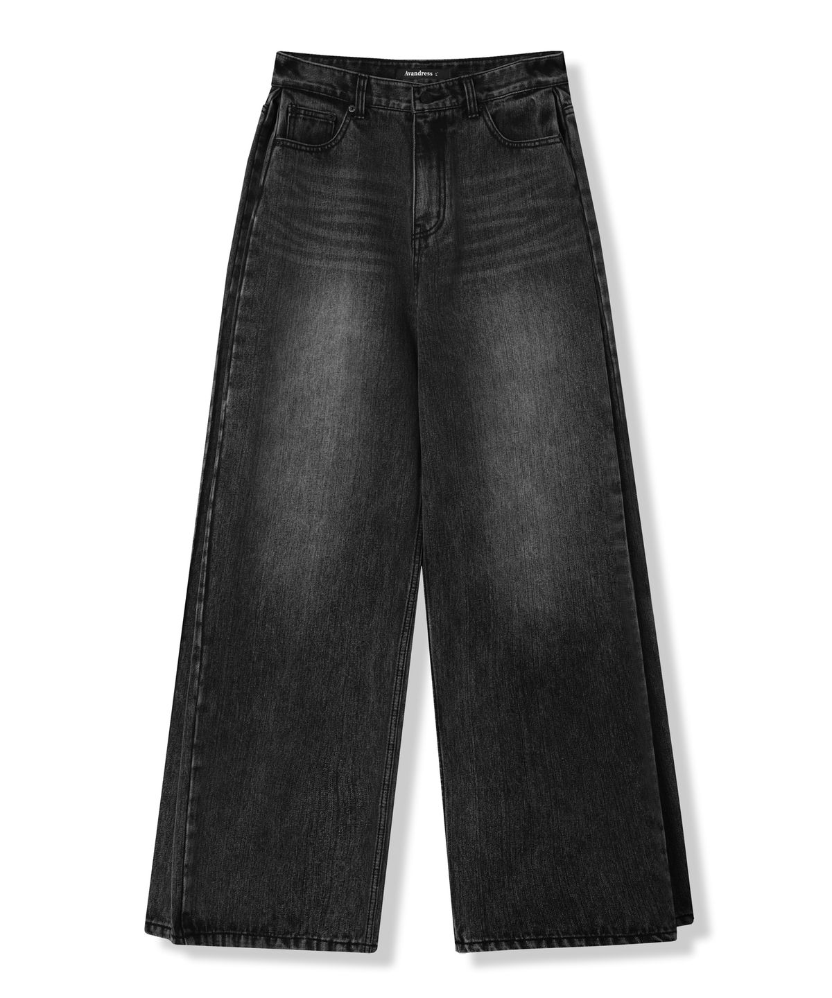 어반드레스(AVANDRESS) Incision Wide Denim Pants - 4COL