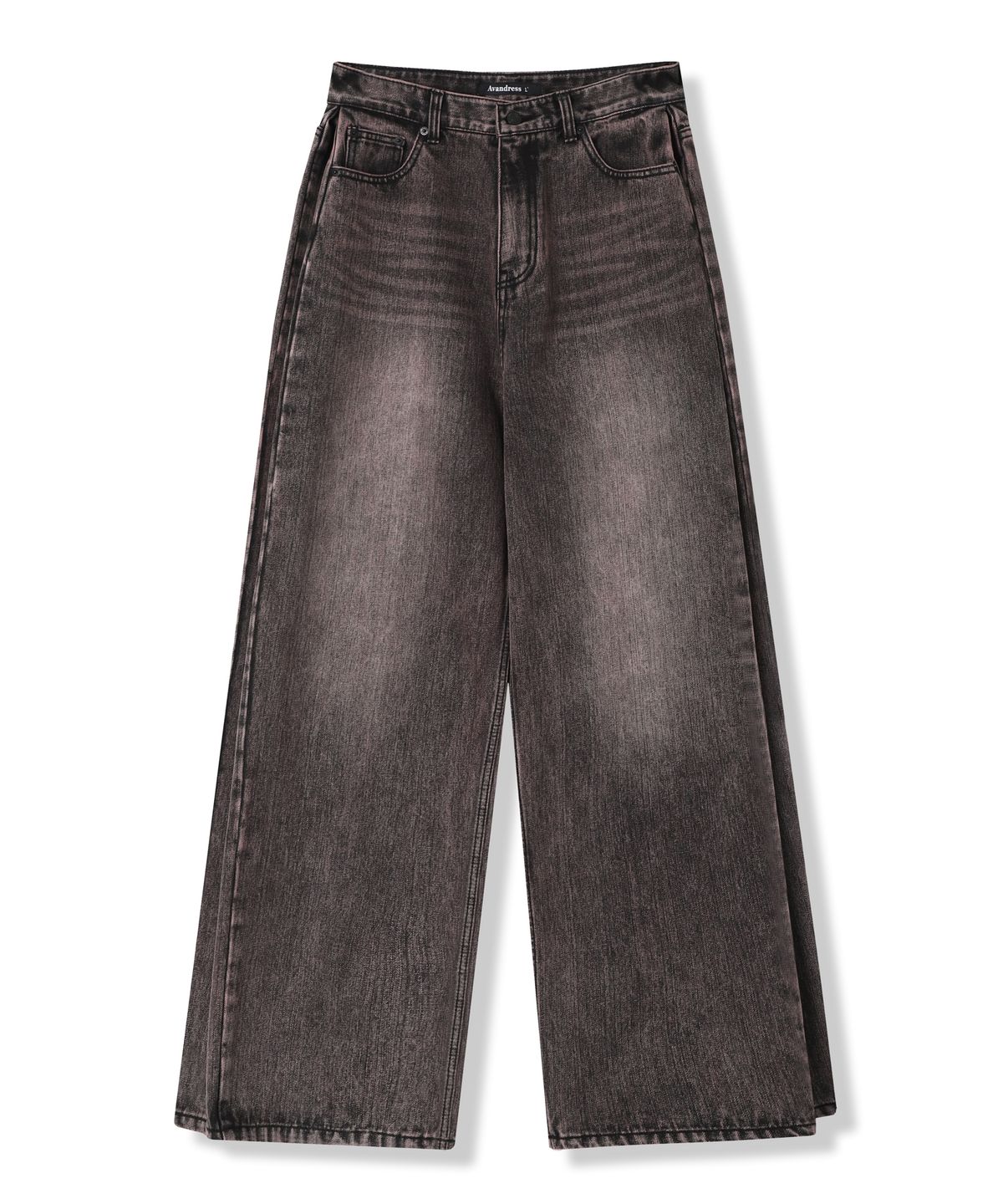 어반드레스(AVANDRESS) Incision Wide Denim Pants - 4COL