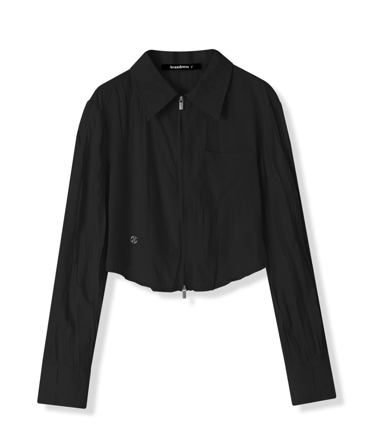 어반드레스(AVANDRESS) Femi Pleats Shirts Zip-up - 3COL