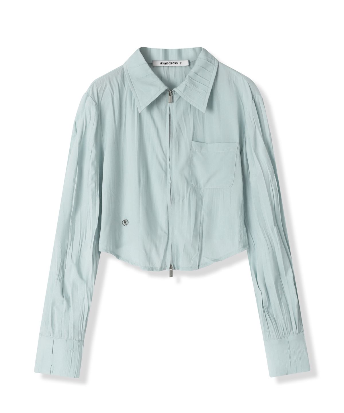 어반드레스(AVANDRESS) Femi Pleats Shirts Zip-up - 3COL