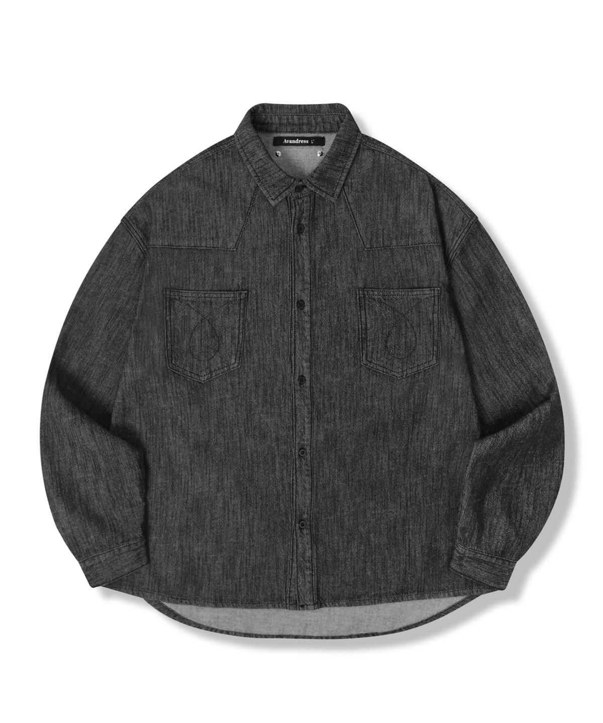 어반드레스(AVANDRESS) Western Denim Shirt - 2COL