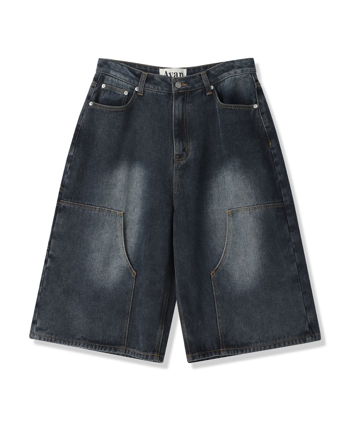어반드레스(AVANDRESS) Carpenter Denim Shorts - 3COL