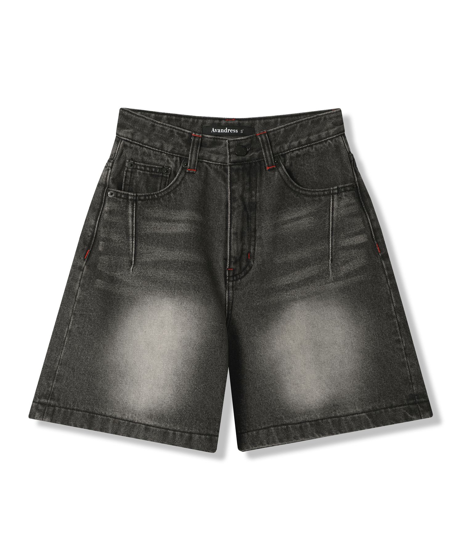 MUSINSA | AVANDRESS Lovely Stitch Denim Shorts - 3COL