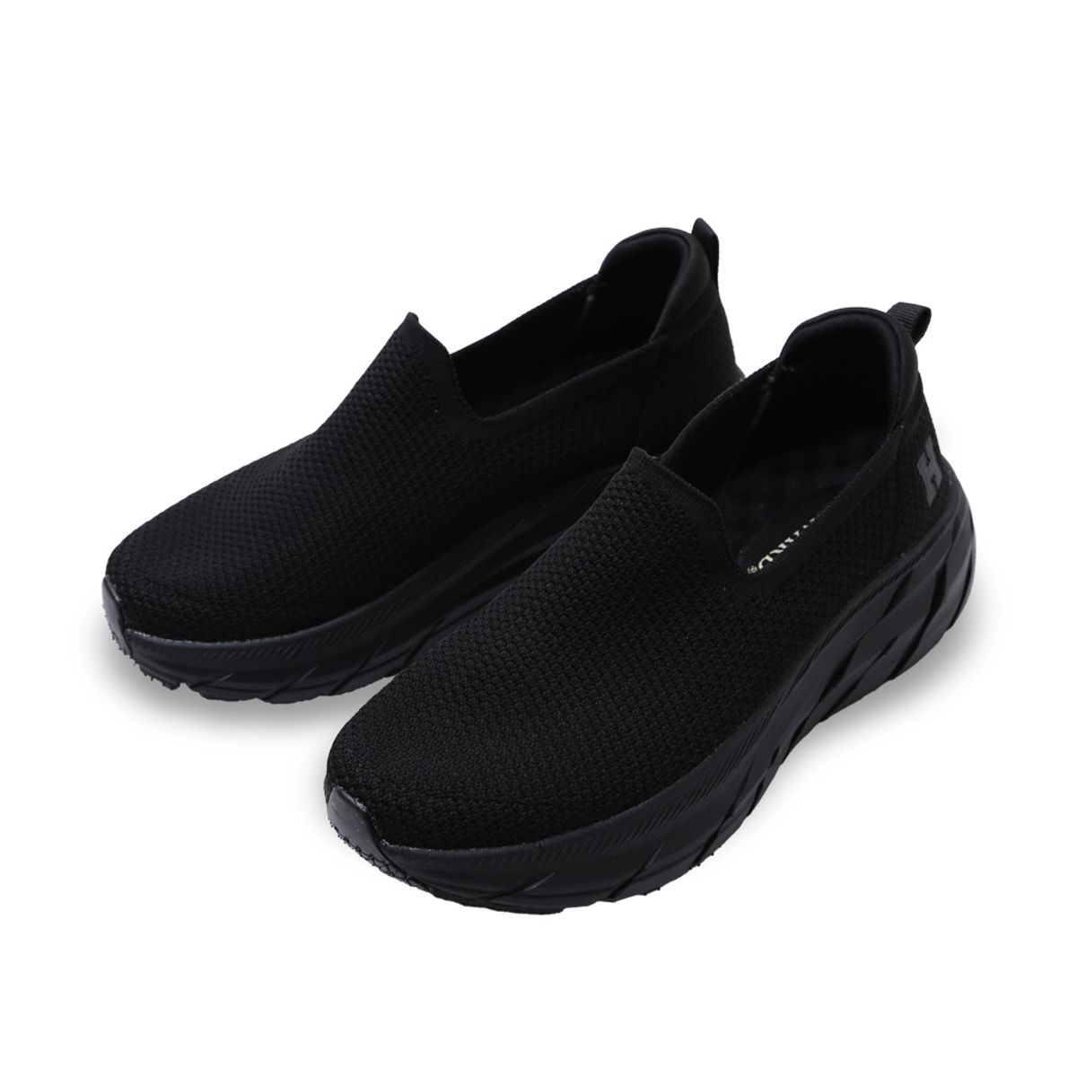 하버드 슈즈(HARVARD SHOES) 럭키 키높이 슬립온 블랙