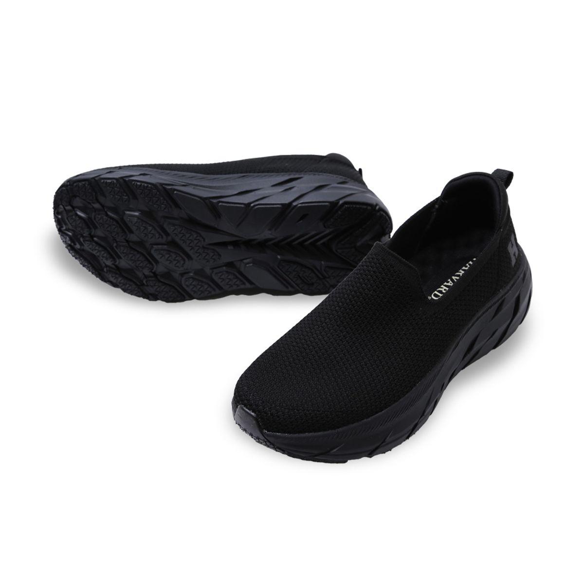 하버드 슈즈(HARVARD SHOES) 럭키 키높이 슬립온 블랙