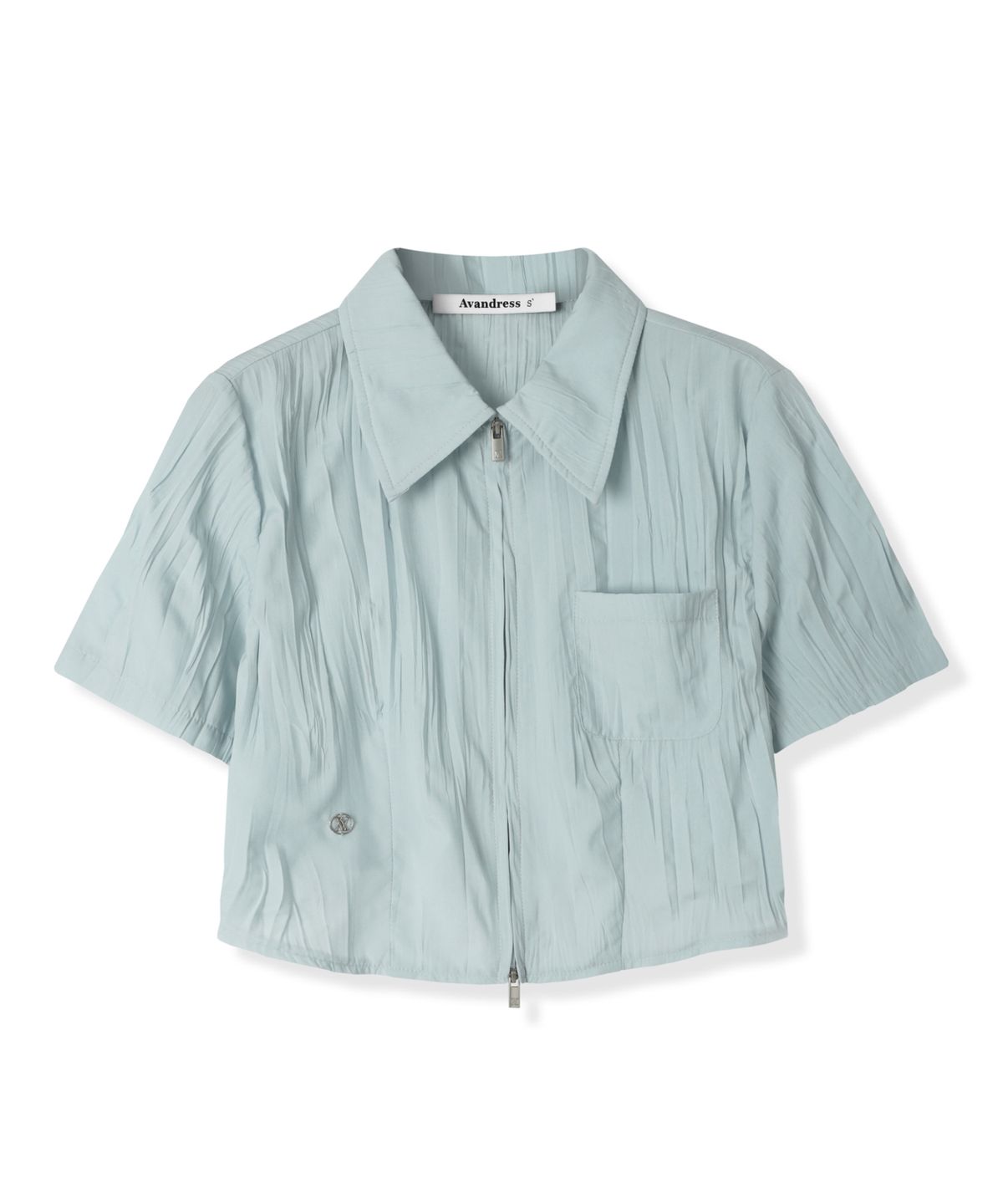 어반드레스(AVANDRESS) Mini Femi Pleats Shirts Zip-up - 3COL