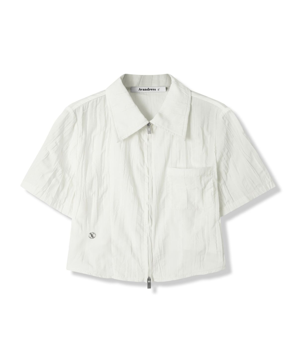 어반드레스(AVANDRESS) Mini Femi Pleats Shirts Zip-up - 3COL