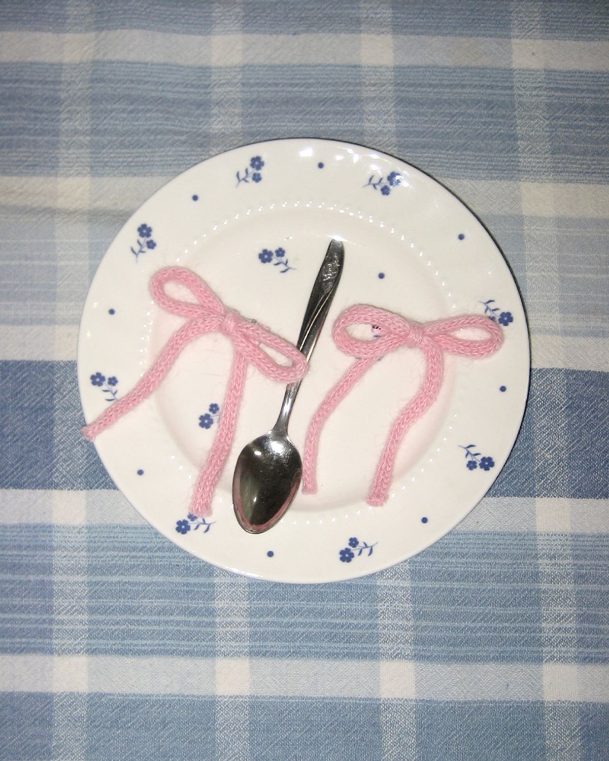 잇더즌매터(IT DOESN'T MATTER) [2 pack] Angora ribbon hair pin (Baby pink)